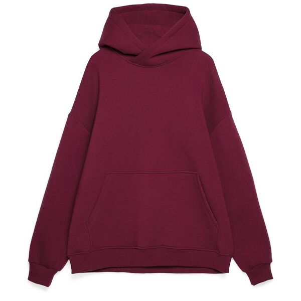 Худи Kulonga Oversize, бордовое, размер 3XL/4XL