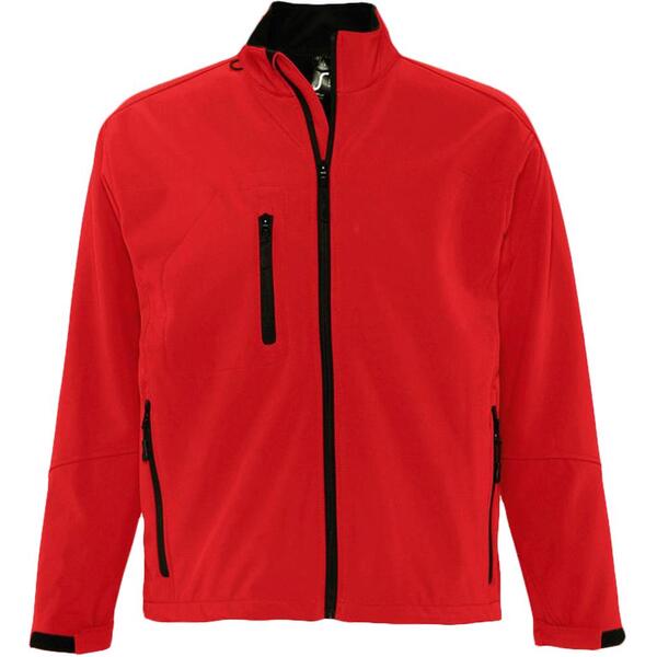 Куртка мужская на молнии Relax 340 красная, размер S