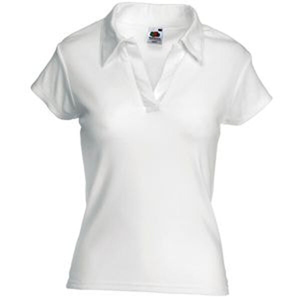 Поло женское "Lady-Fit Rib Polo"