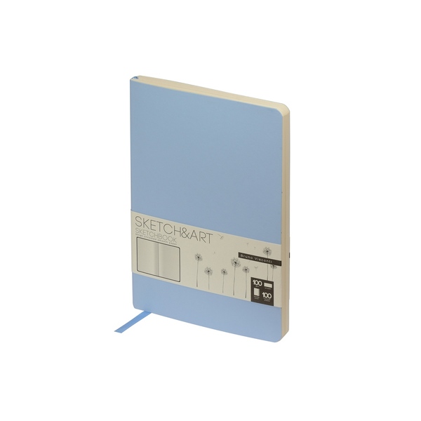Скетчбук А5 «Sketch & Art» 100 г/м2, soft-touch