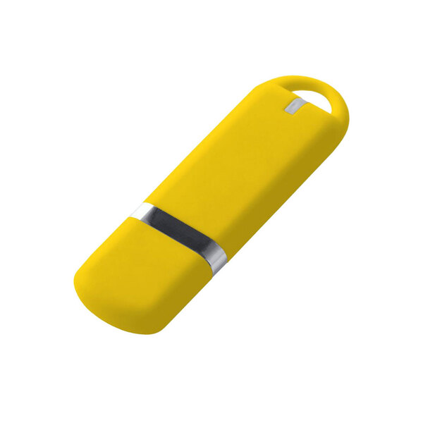 USB 2.0- флешка на 2 Гб, soft-touch