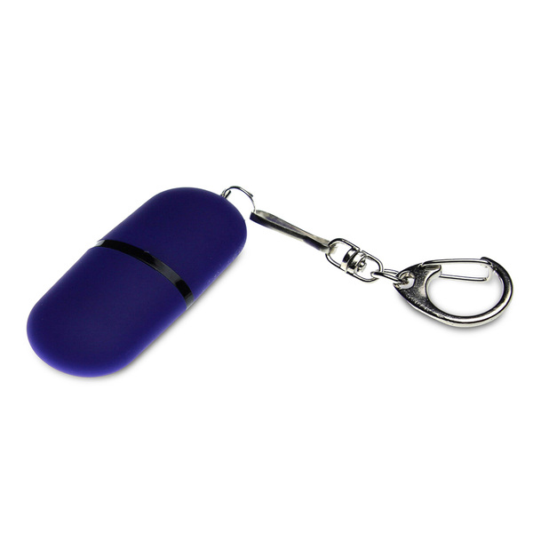 USB 3.0- флешка «Goutte Soft-touch» на 64 Гб каплевидной формы