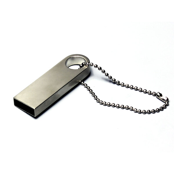 USB 2.0-флешка на 128 Гб с мини чипом и круглым отверстием