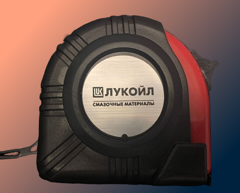 Рулетка с гравировкой